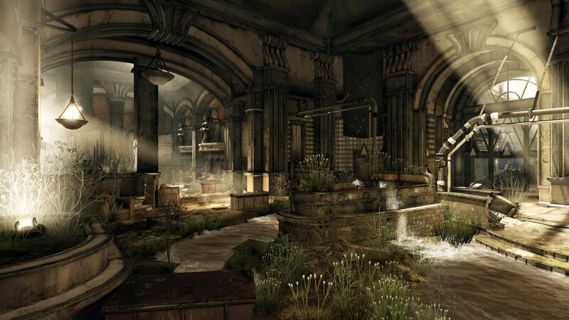 Abandoned Indoor Garden