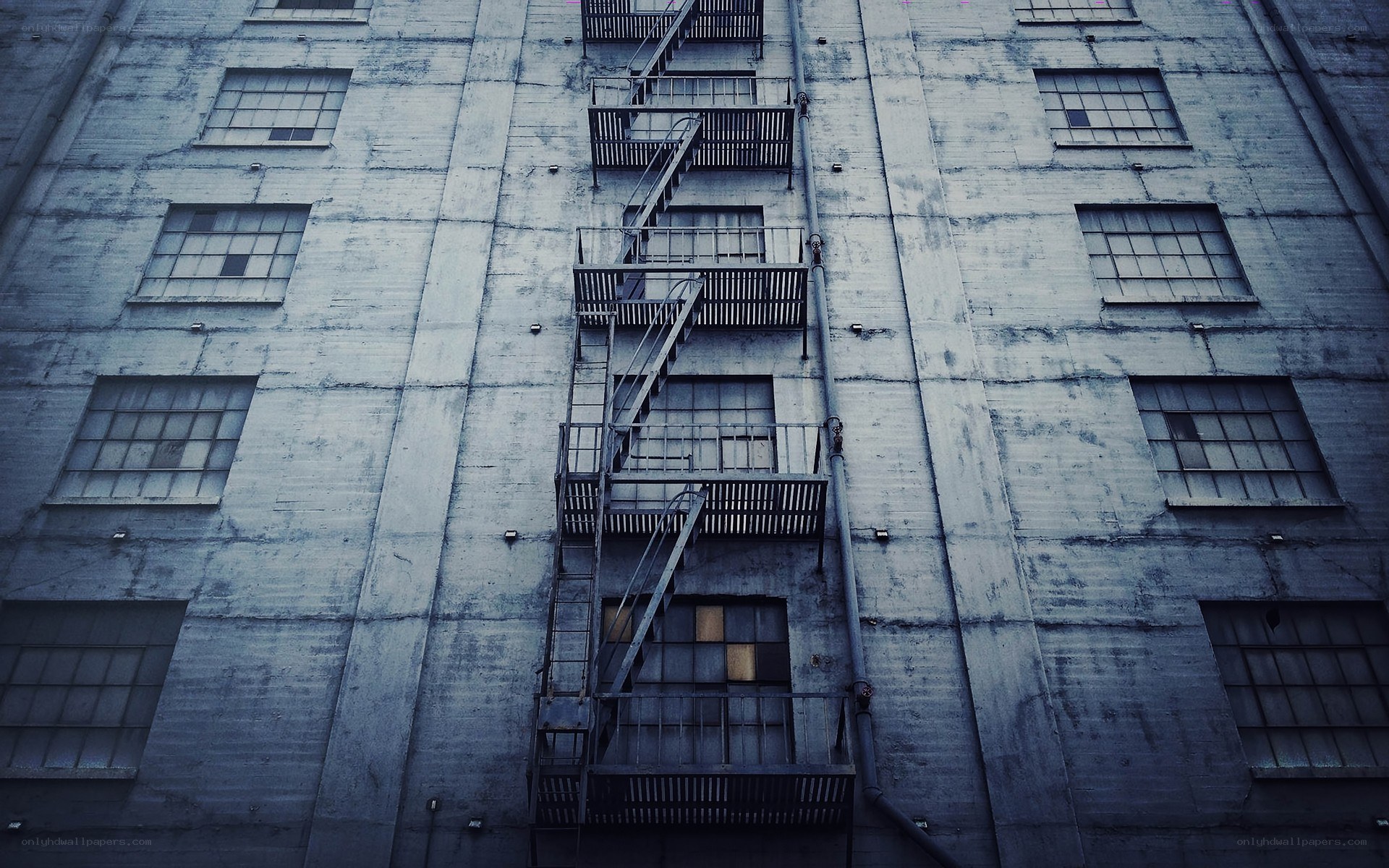 abandoned industrial building