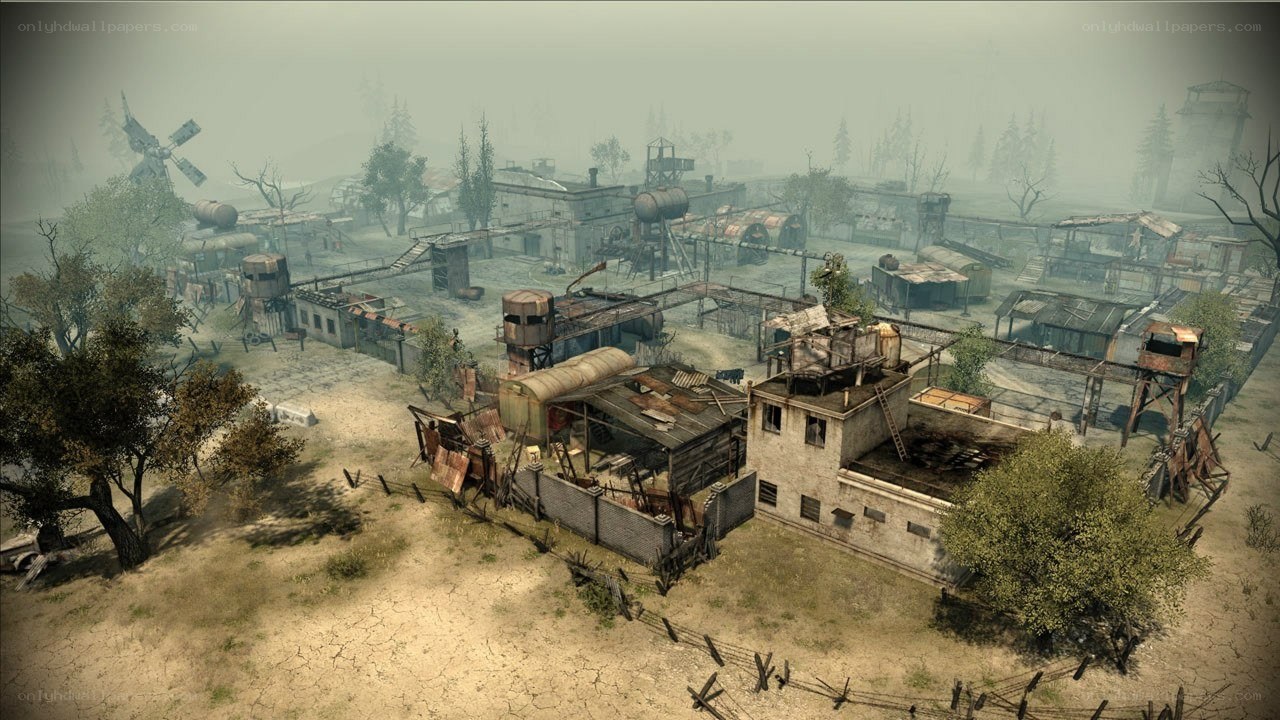 abandoned industrial complex