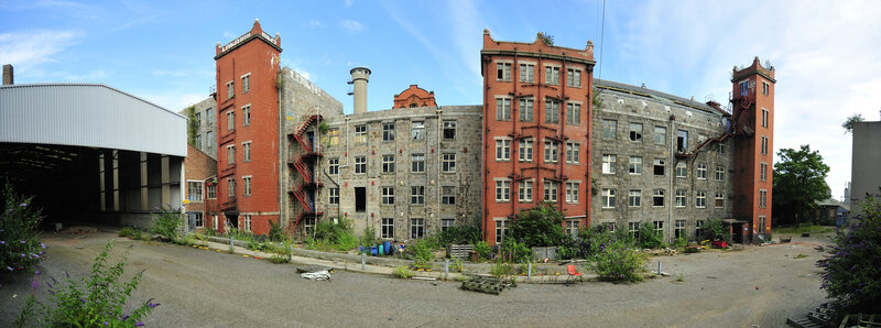 Abandoned industrial complex