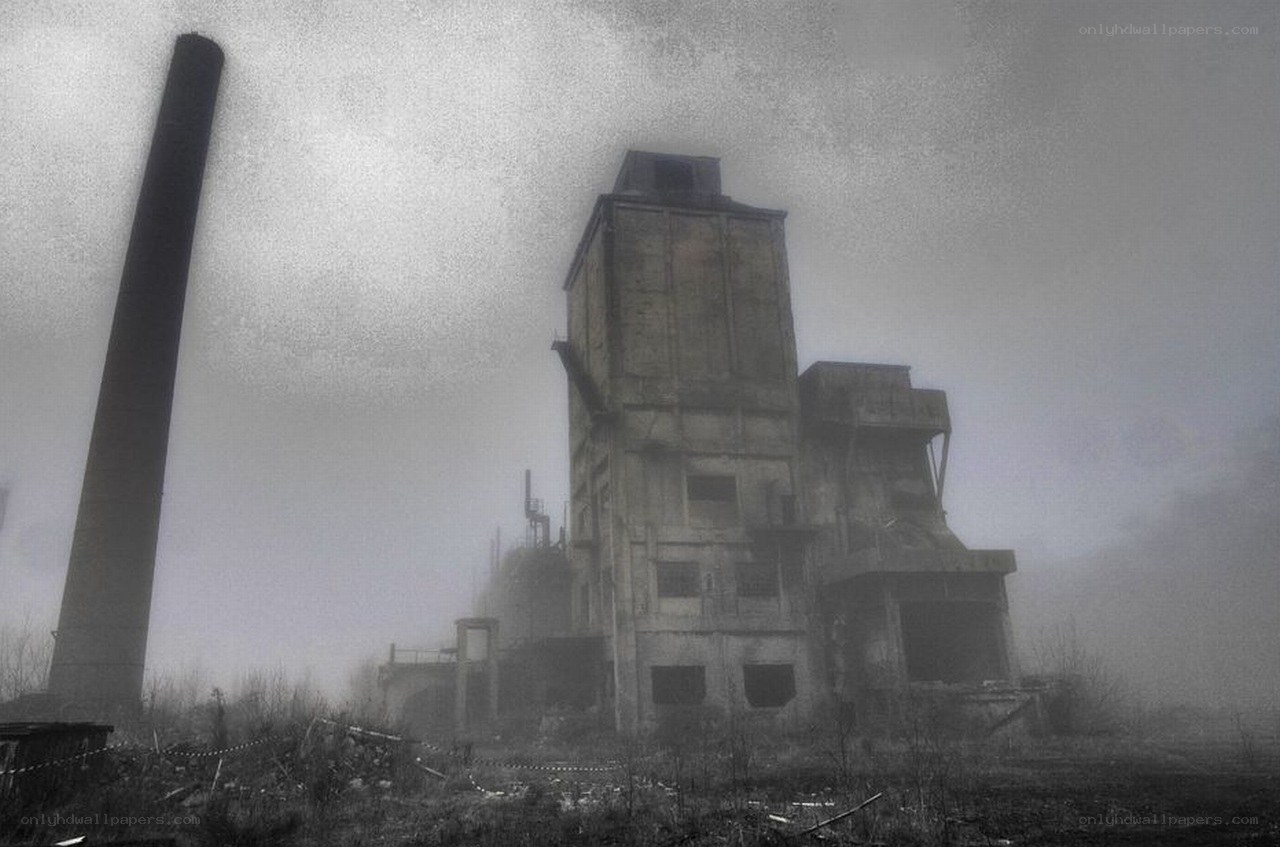 Abandoned industrial complex