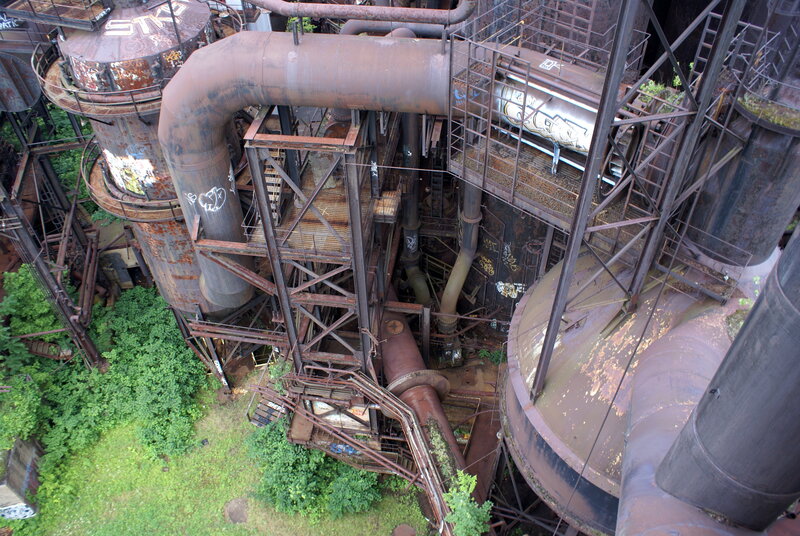 Abandoned Industrial Complex — Brown