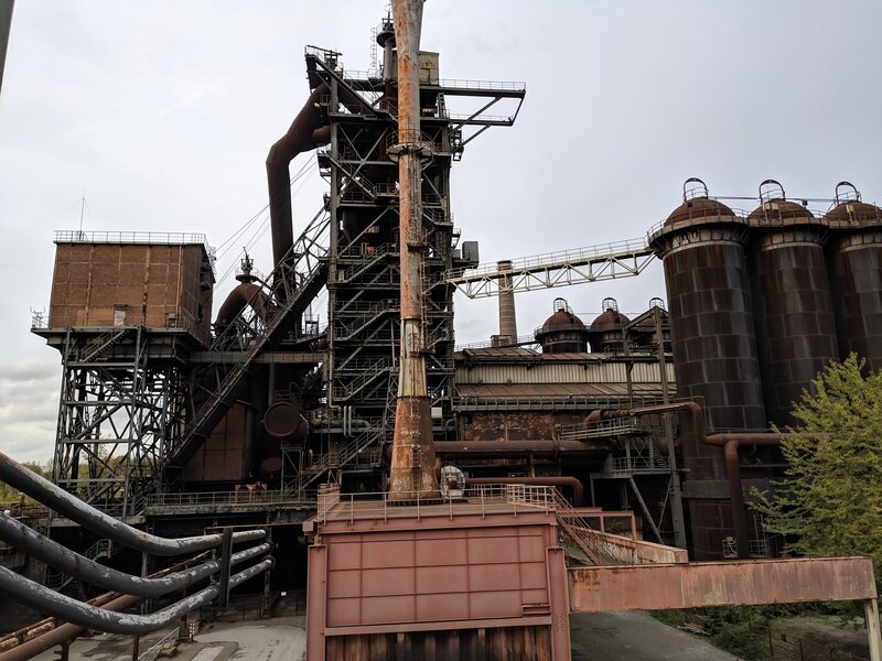 Abandoned Industrial Complex — Gray, Dramatic