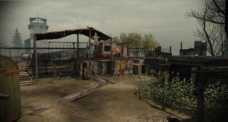 Abandoned Industrial Compound — Gray