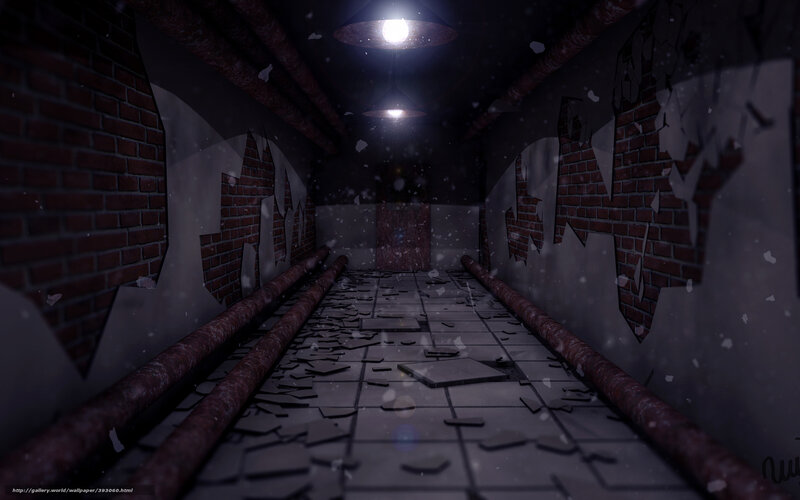 abandoned industrial corridor