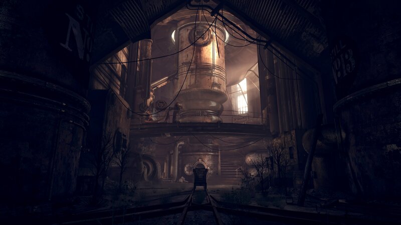 abandoned industrial facility