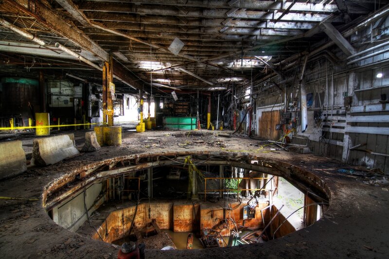 Abandoned Industrial Facility — Brown