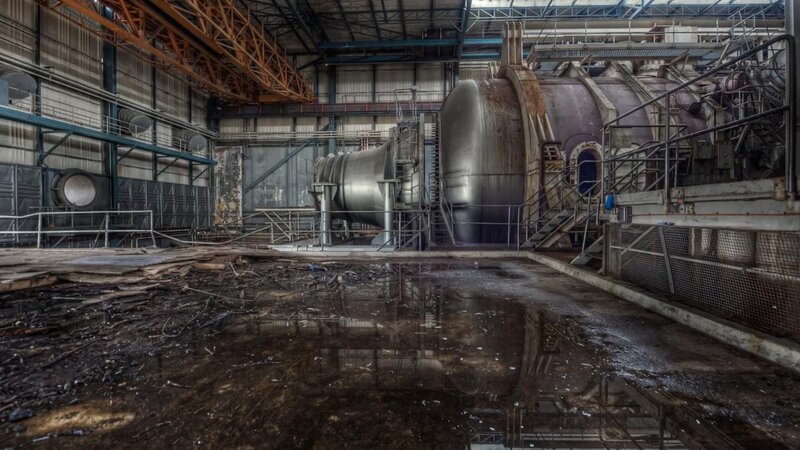 Abandoned Industrial Facility — Gray