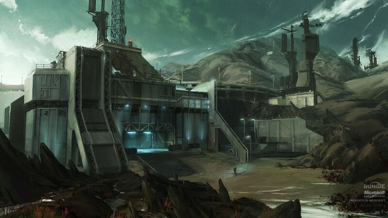 Abandoned Industrial Facility — Green