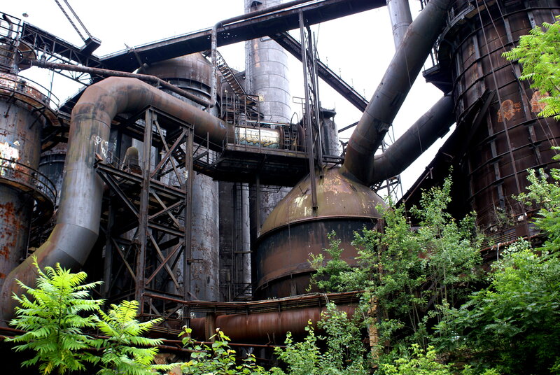 Abandoned Industrial Plant — Brown