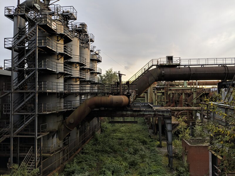 Abandoned Industrial Plant — Gray