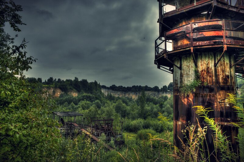 Abandoned Industrial Tower