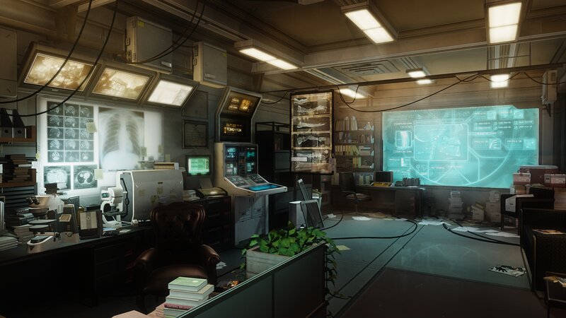 Abandoned Lab Room