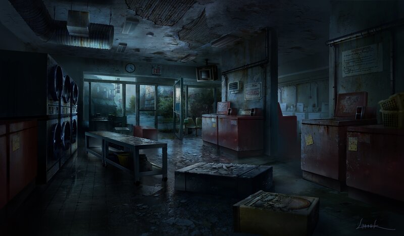Abandoned Laundromat