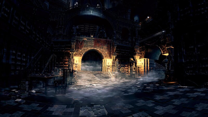 Abandoned Library Hall