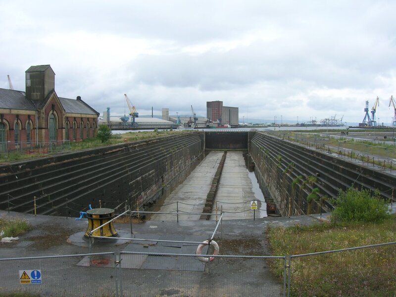 abandoned lock in a port