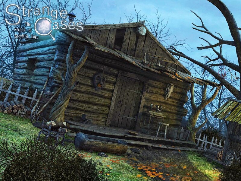 Abandoned Log Cabin — Brown, Creepy