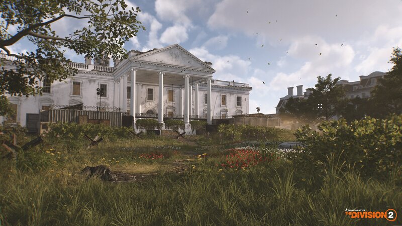 Abandoned Mansion in Overgrown Garden