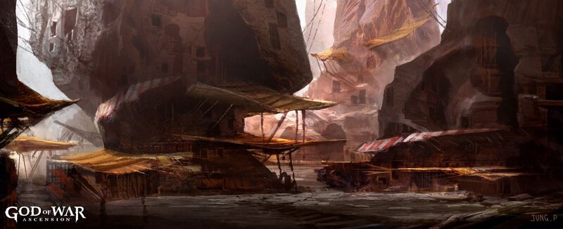 Abandoned Market in Canyon