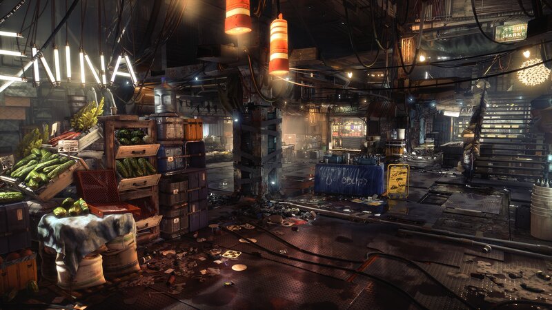 Abandoned Market Stall