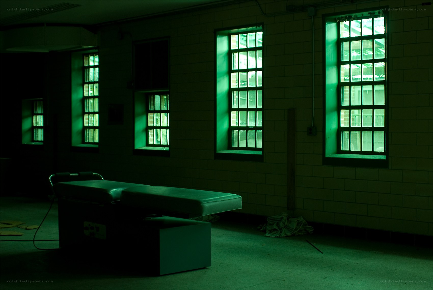 abandoned medical room