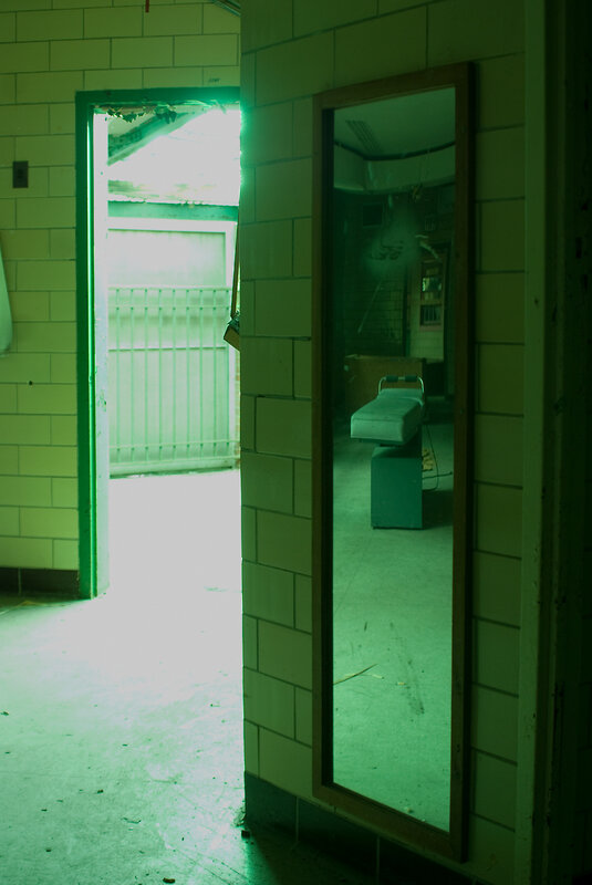 abandoned medical room