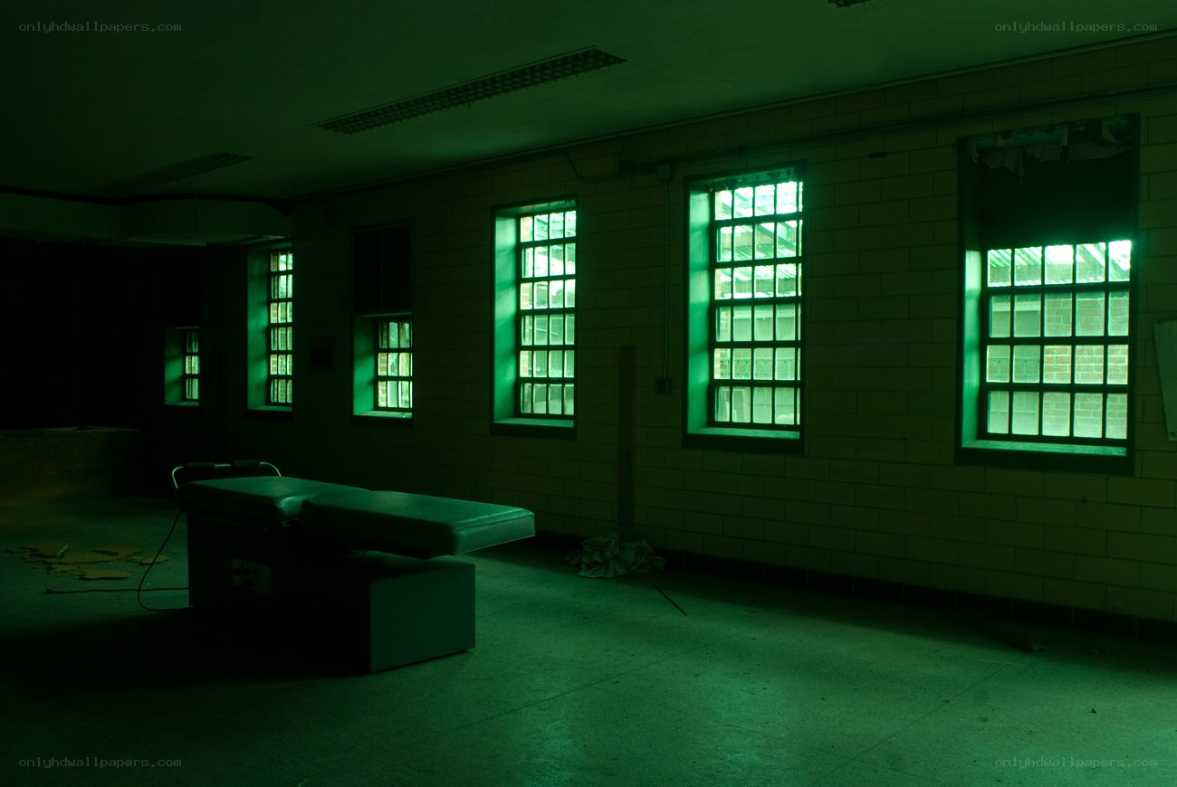 abandoned medical room