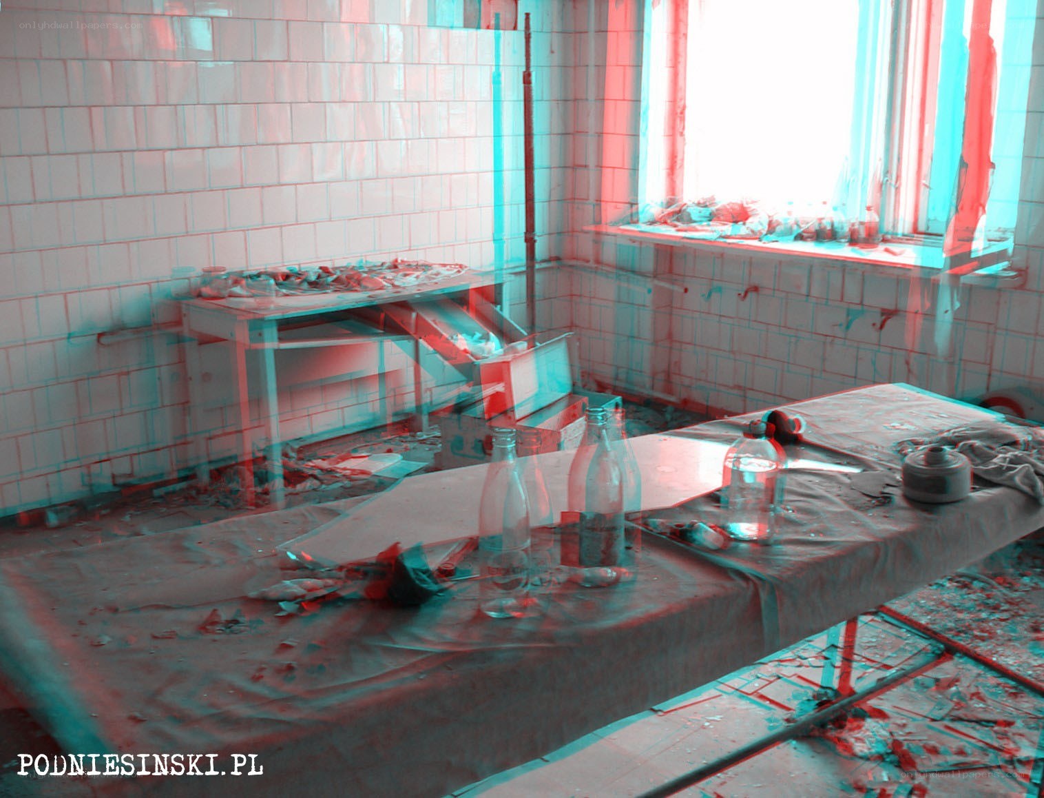 abandoned medical room