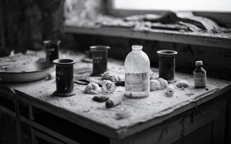 Abandoned Medical Supplies