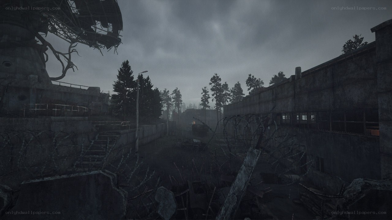 abandoned military base