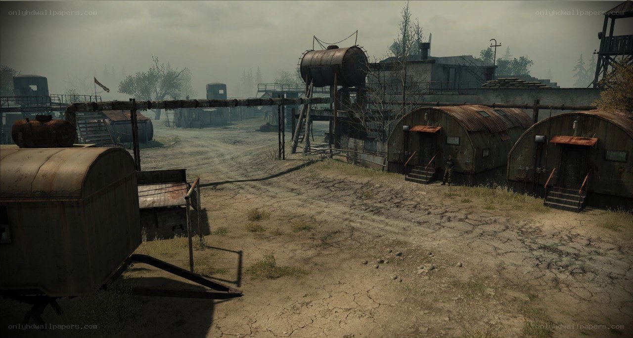 abandoned military outpost