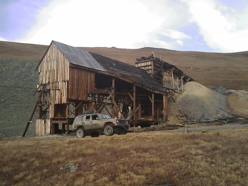 Abandoned Mine Building — Brown