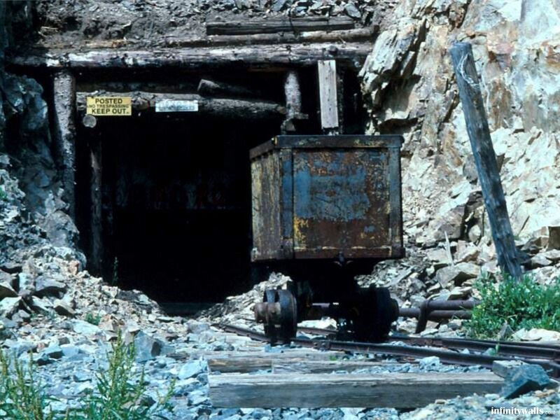 Abandoned Mine Entrance