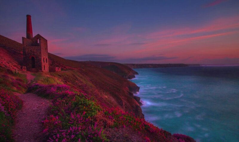 Abandoned Mine on Cliff