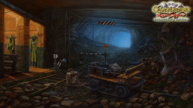 Abandoned Mine Tunnel — Brown, Dramatic, Digital Art