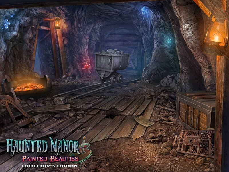Abandoned Mine Tunnel — Brown, Dramatic, Night