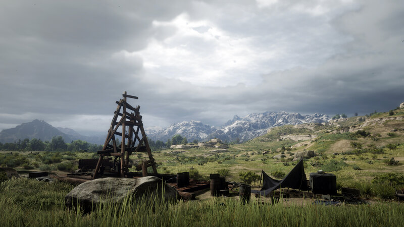 Abandoned Mining Camp