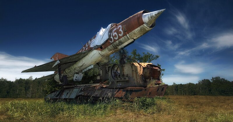 Abandoned Missile Launcher