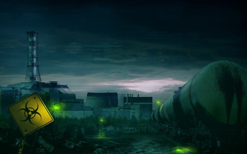 Abandoned Nuclear Plant