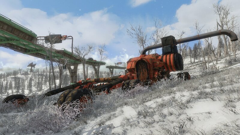 Abandoned Orange Machine