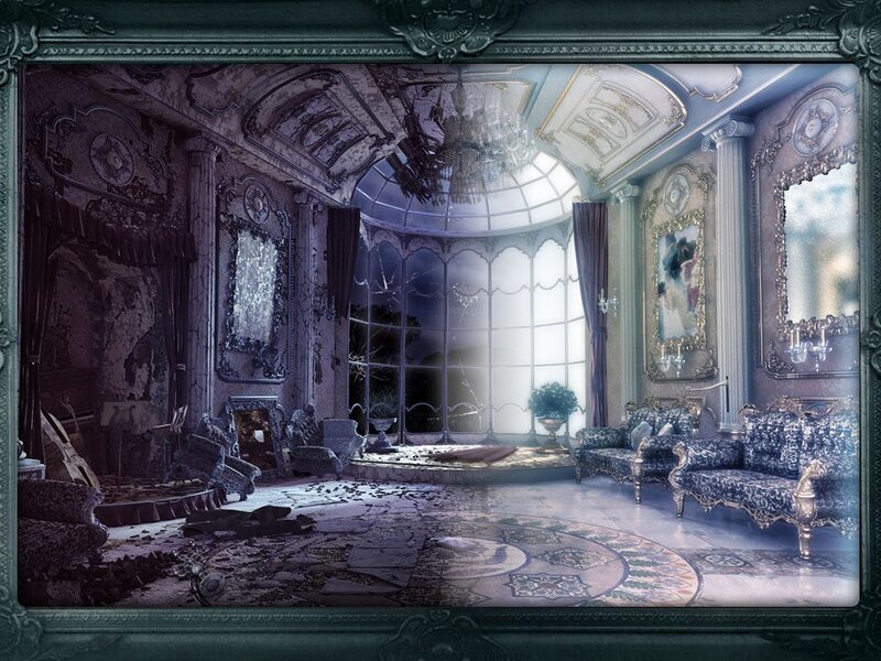 Abandoned Palace Hall — Blue