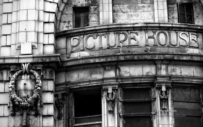 Abandoned Picture House — Black