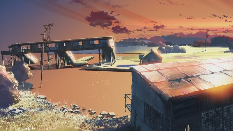 Abandoned Pier at Sunset — Orange, Serene