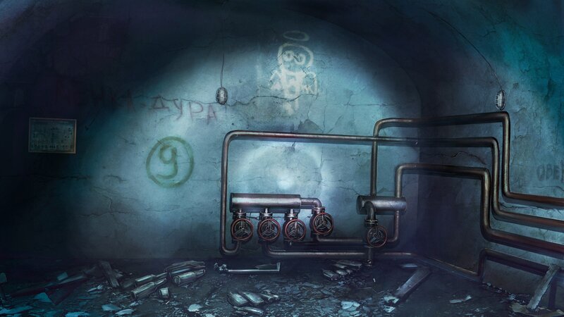 Abandoned Pipe Room