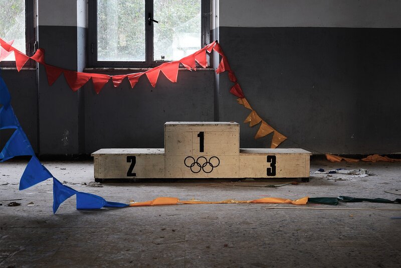 Abandoned Podium