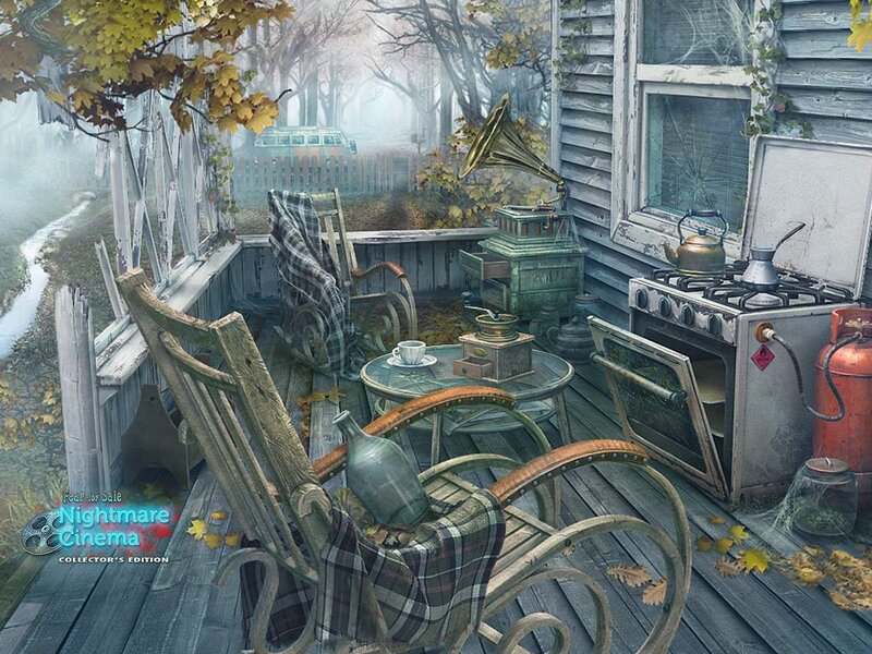 Abandoned Porch with Furniture
