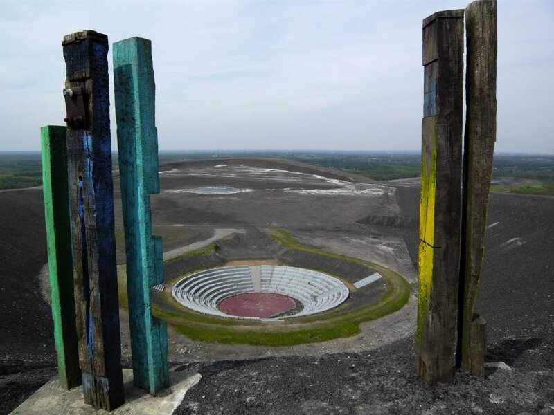 Abandoned quarry amphitheater