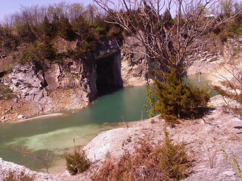 Abandoned Quarry Lake — Green