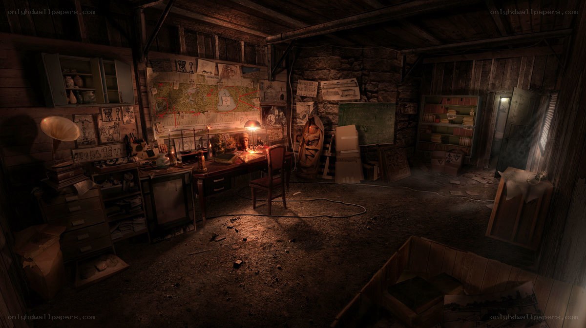 abandoned research lab