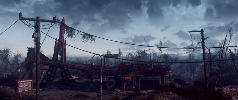 Abandoned Rocket Station